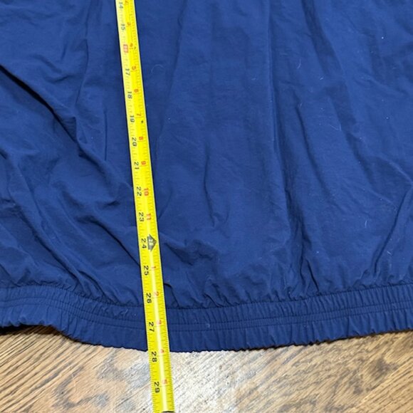 Vintage Diadora Jacket Windbreaker XL Training Soccer Red Blue URBSFA KBVB Coat - Picture 8 of 9